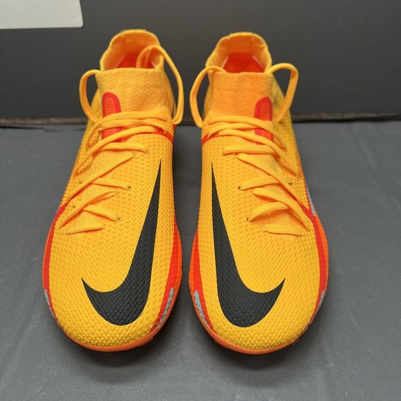 NIKE Phantom GT2 Pro DF FG ‘Laser Orange Bright Crimson’ DC0759-808 Men Sz 4 NEW - Picture 3 of 14
